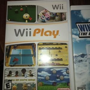 Wii Play and Winter Sports The Ultimate Challenge for the wii